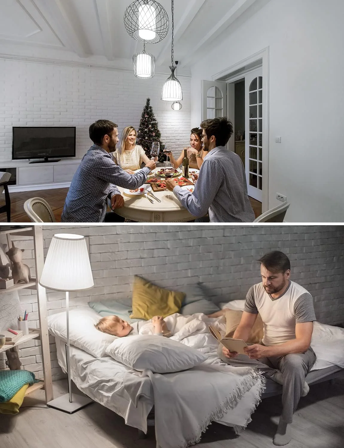 Lepro Bayonet Light Bulb, Cool White 6500K, 60W Equivalent, 8.5W 806LM B22 LED Bulb Daylight White, Energy Saving Light Bulbs Bayonet, Non-dimmable, Pack of 6 - Image 6