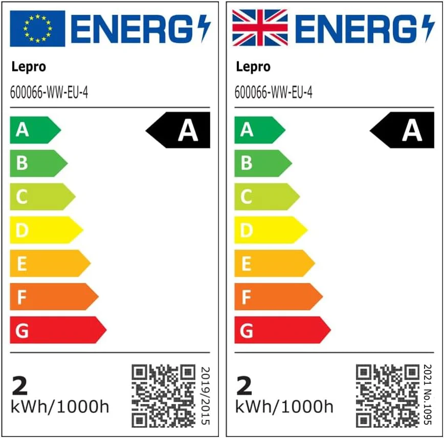 Lepro E14 LED Candle Bulb, Ultra Efficient A-Rated, 2.2W = 40W, 470lm, Warm White 2700K, 50000H Lifespan, SES Small Edison Screw, Clear Glass Vintage Filament Bulb, Pack of 4 - Image 10