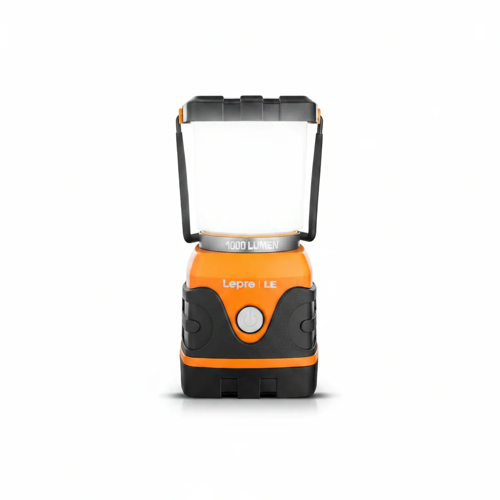 Lepro Camping Lantern, 1000 Lumen Camping Lights Battery Powered, Dimmable Warm White and Daylight Modes, Battery Lantern for Power Cuts, Emergency Lighting, Suit for Hiking, Fishing, Tents, etc.