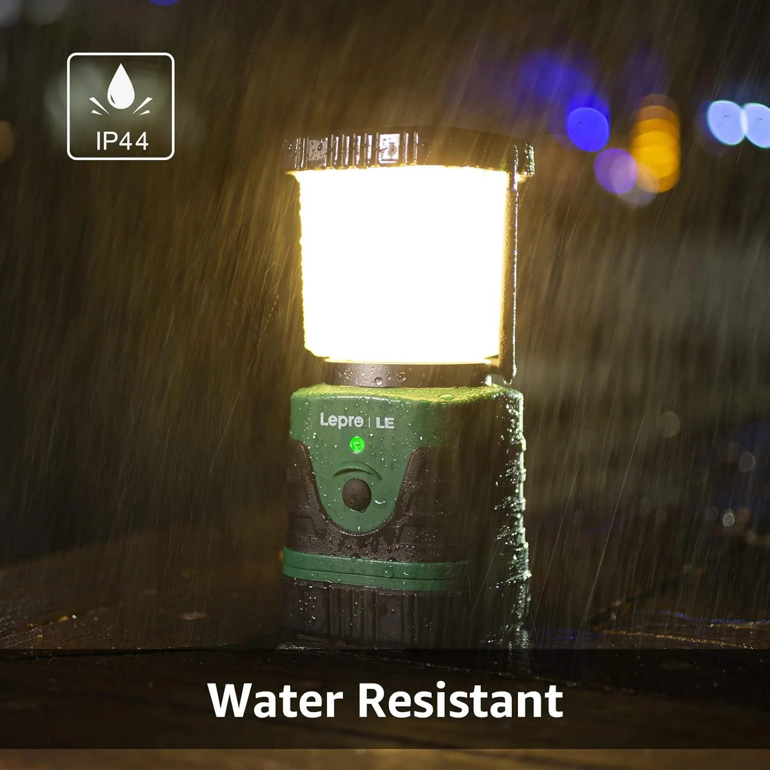 LE Camping Light Rechargeable, 1000 Lumen Camping Lantern, Dimmable 4 Modes Camping Tent Lights with 4400mAh Power Bank, Camping Accessories, Rechargeable Lantern for Outdoors, Power Cuts and More - Image 7