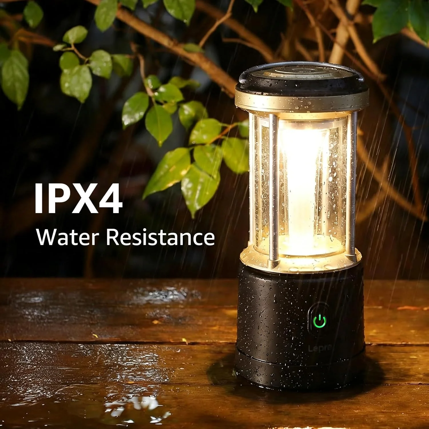 Lepro Camping Lantern, 1100 Lumen Camping Light Battery Powered, Dimmable 5 Modes, Warm White & Cool Light, AA Battery Lantern for Power Cuts, Tents, Fishing, Emergency (AA Batteries Not Included) - Image 4