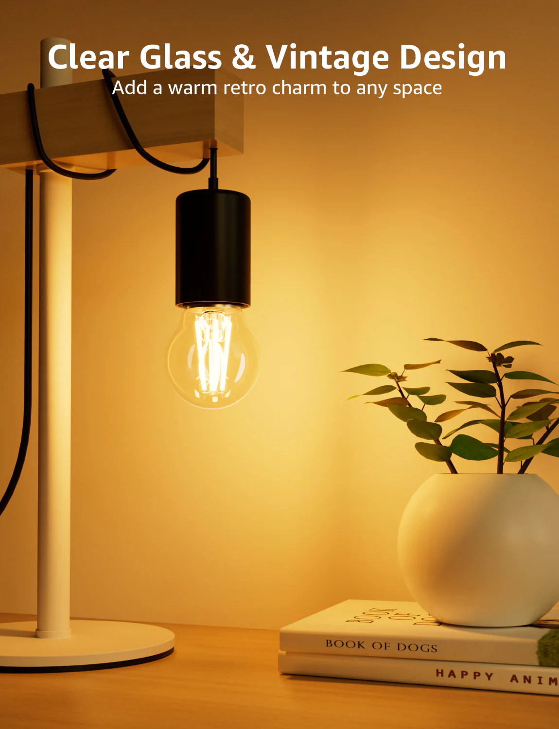 Lepro E14 LED Light Bulb A-Rated, Warm White 2700K, Ultra-efficient E14 Golf Ball Bulb P45 G45, 2.2W = 40W, 470lm, 50000H Lifespan, Small Edison Screw SES, Clear Filament, Vintage Glass[Energy Class A] - Image 7