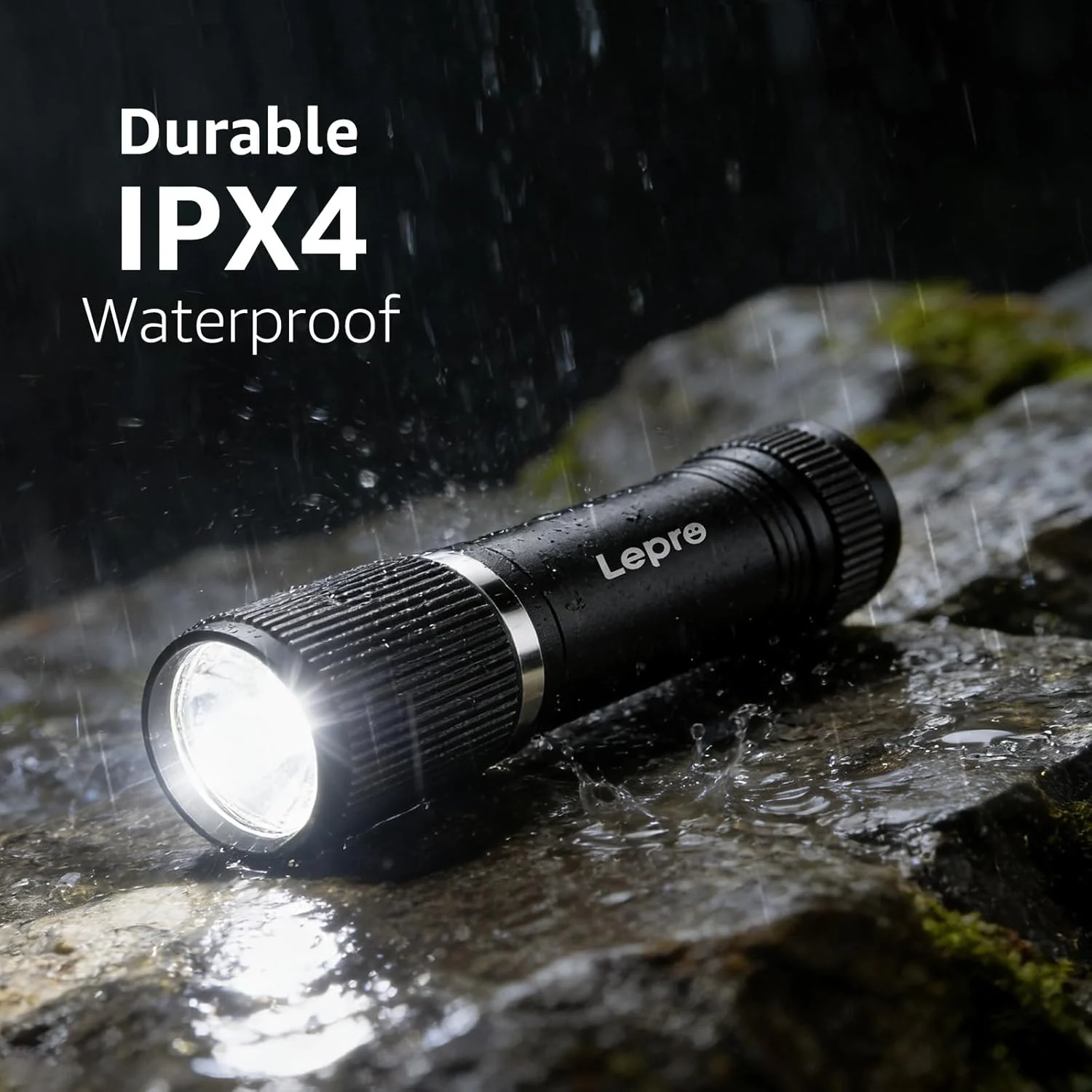 Lepro Small Torches Battery Powerd, 2 Pack EDC Torch with Aluminum Body, IPX4 Waterproof Perfect for Camping, Emergency, Dog Walking, Daily Carry and Outdoor Hiking (Batteries Included) - Image 5
